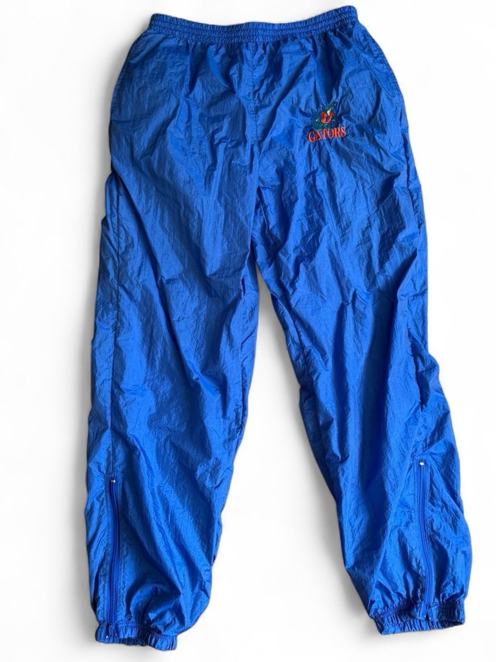 Vintage 90s Florida Gators Nylon Windbreaker Track Pants Size XL - Picture 1 of 5